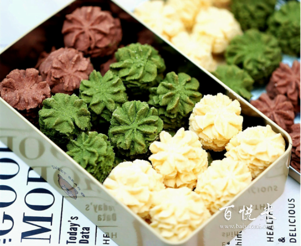 香酥掉渣的珍妮曲奇最好吃的配方公開,教你花紋不消失不塌陷秘密